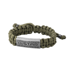 G-STAR OpsCord Black Nylon Bracelet GSJ.107.01