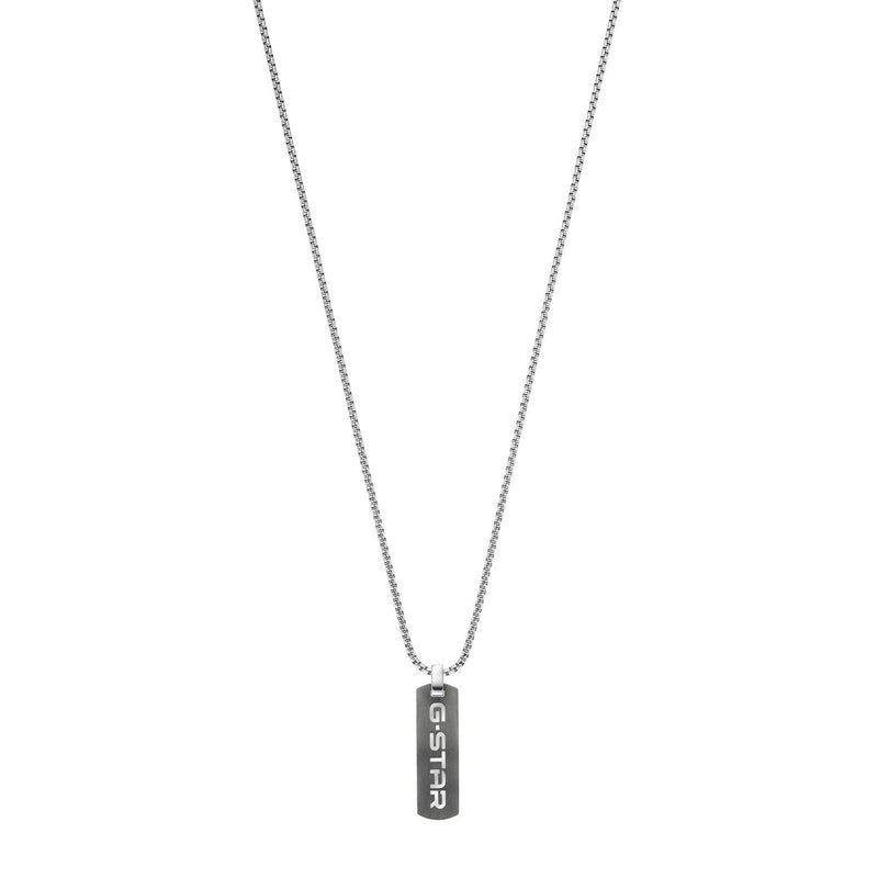 G-STAR Incisio Collier argenté GSJ.106.01-zoom-