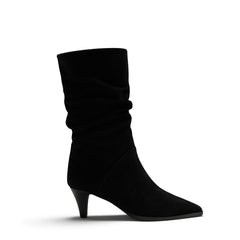 Isabel Bernard Vendôme Margot Black Suede Boots IB54005-101-37