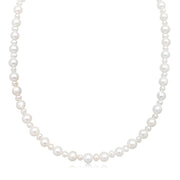 Elli 925 Sterling Silver Pearl Necklace 2004-BF-0007237-001