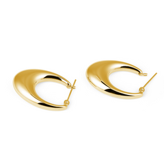 Mockberg Kenza Gold Plated Hoops MB1725