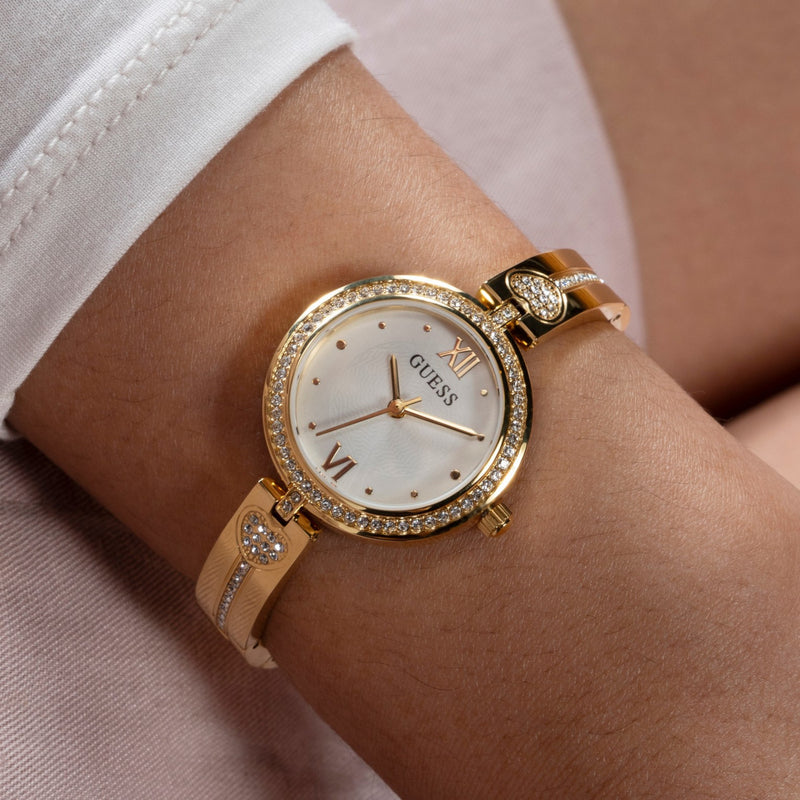 Guess Lovey Femmes Montre Or GW0655L2-zoom-