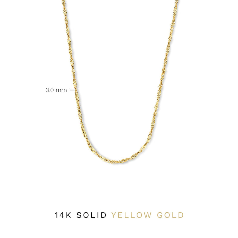 Isabel Bernard Rivoli Collier Or 14 carats IB340113-zoom-