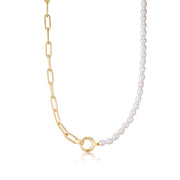 Ania Haie Pearl Power Collier Or AH-N043-01G