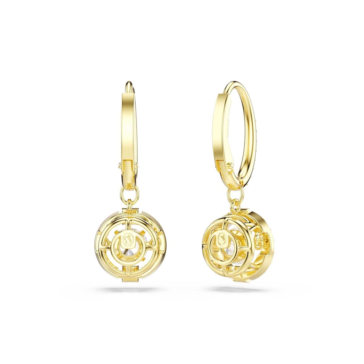Swarovski Una Sparkling Dc Gold-Tone Earrings 5758095