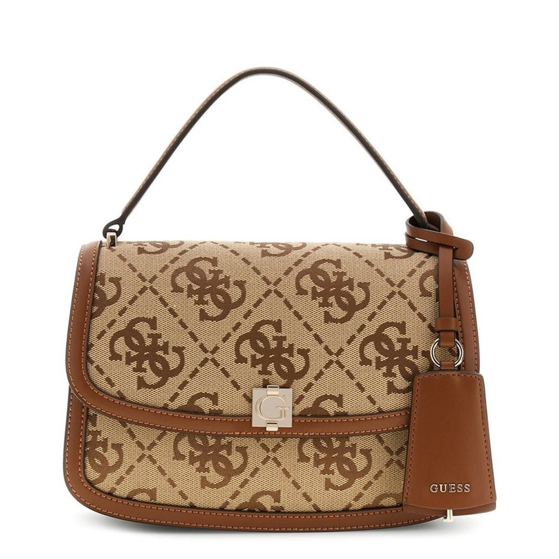 Guess Audrey Latte Logo Sac Crossbody HWJG97-55210-LTL-zoom-