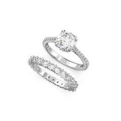 Swarovski Constella Silver Ring 5649216