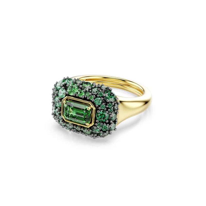 Swarovski Bague Sublima Glam dorée avec cristal rouge 5759920-zoom-