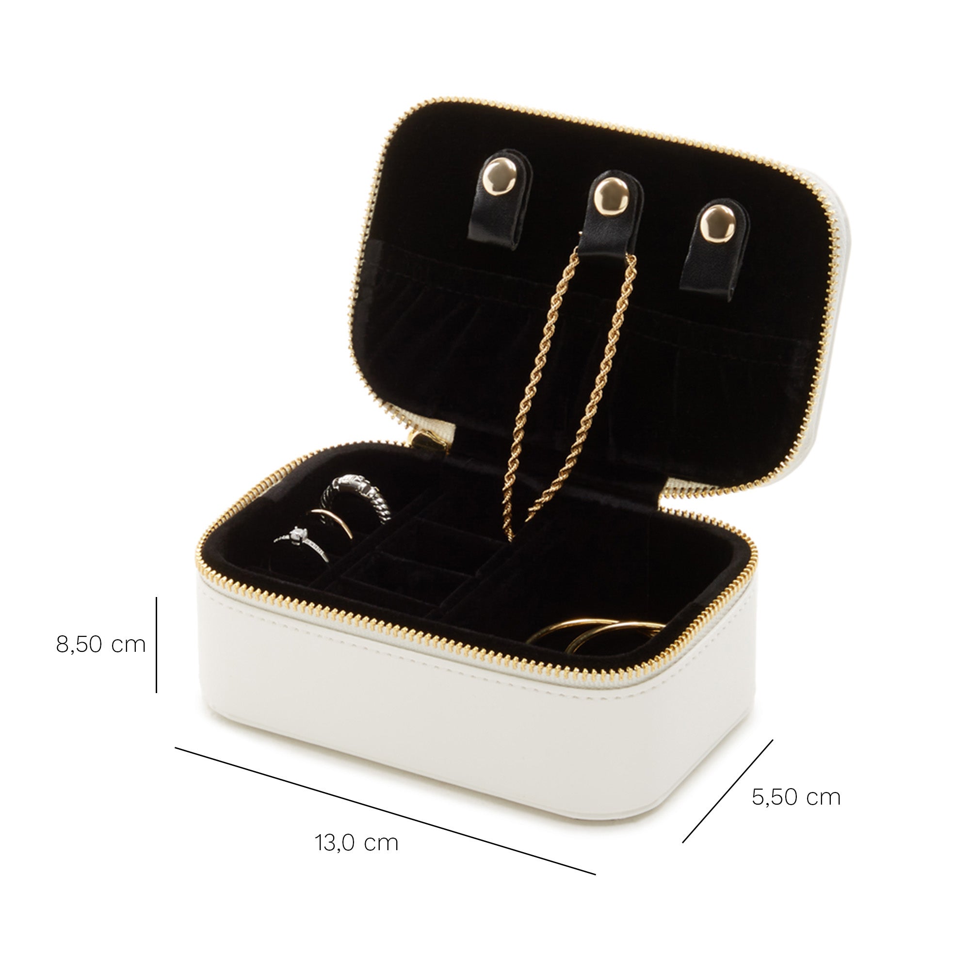 Brandfield White Jewelry Box BFJB100406