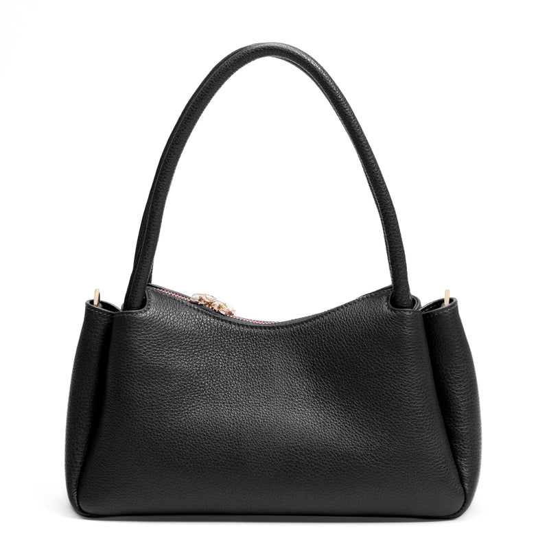 Isabel Bernard Honoré Eve Sac à main noir en cuir de veau IB21133-001-zoom-