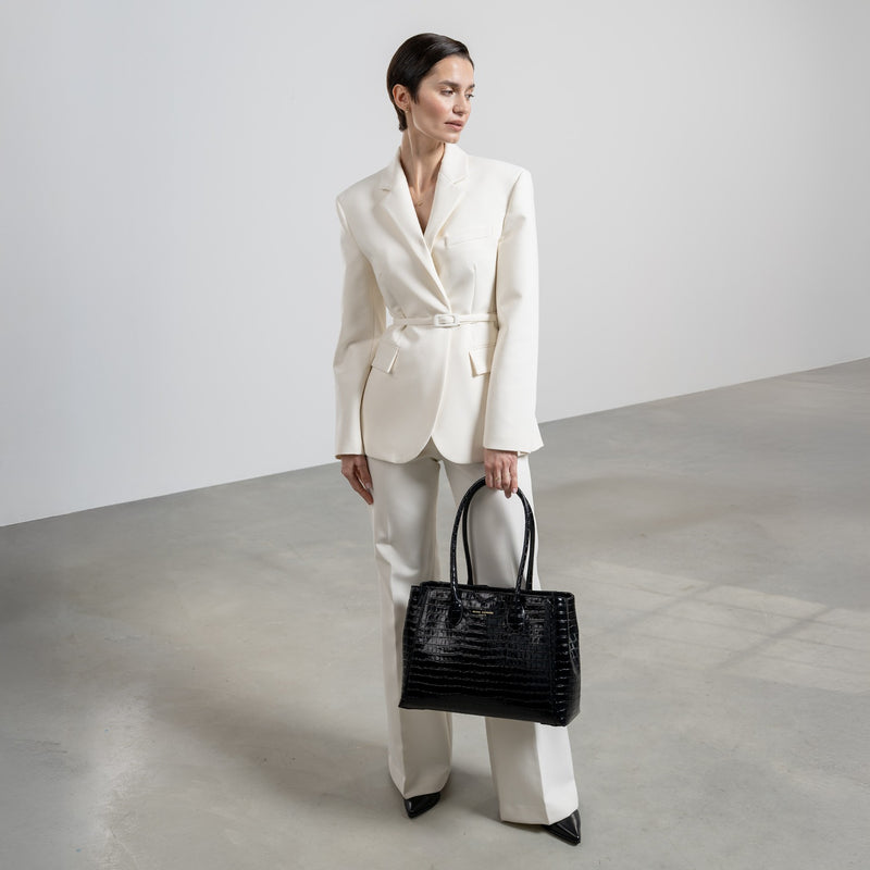 Isabel Bernard Honoré Sac à Main Noir IB25007-zoom-