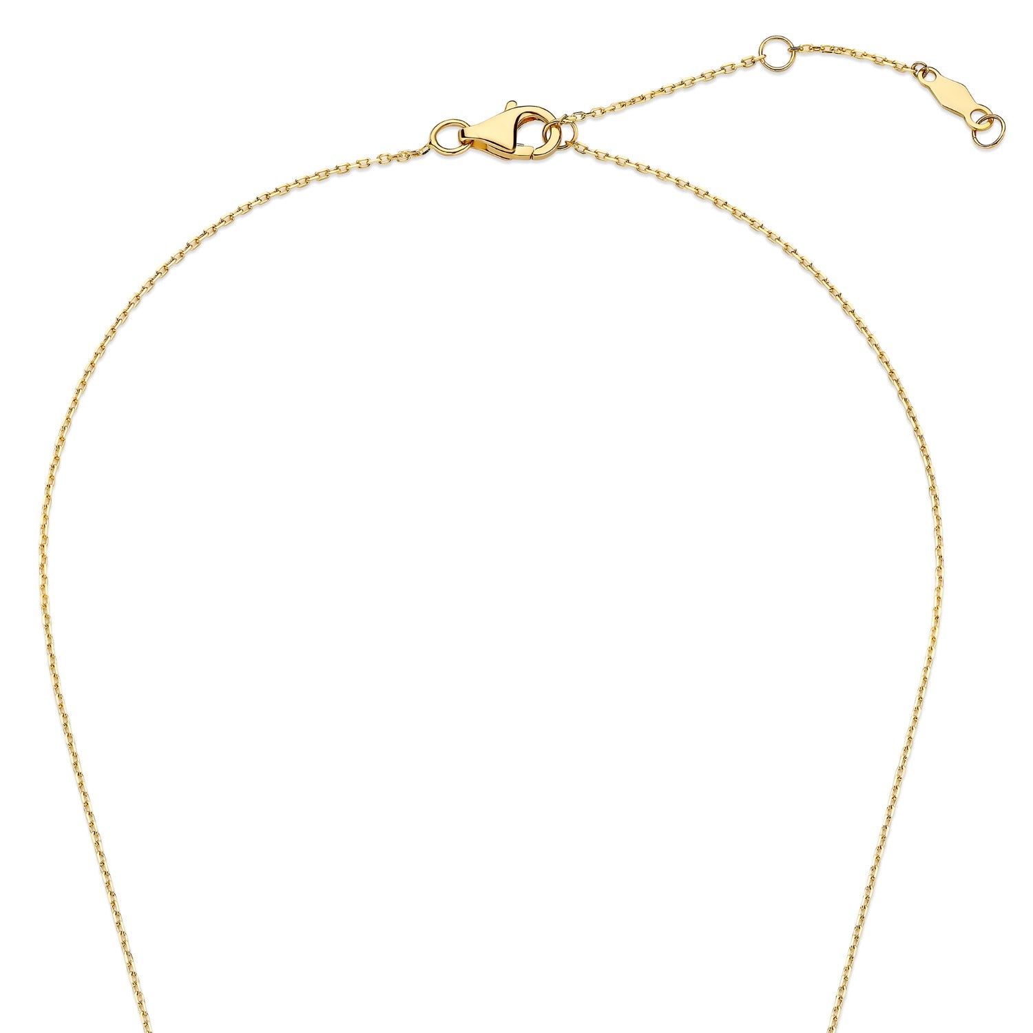Isabel Bernard De la Paix Flavie 14 Karat gold necklace with diamond 0.06 carat IBD350032