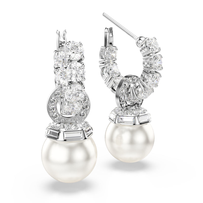 Swarovski Matrix Clous d'oreilles Matrix couleur argent 5691716-zoom-
