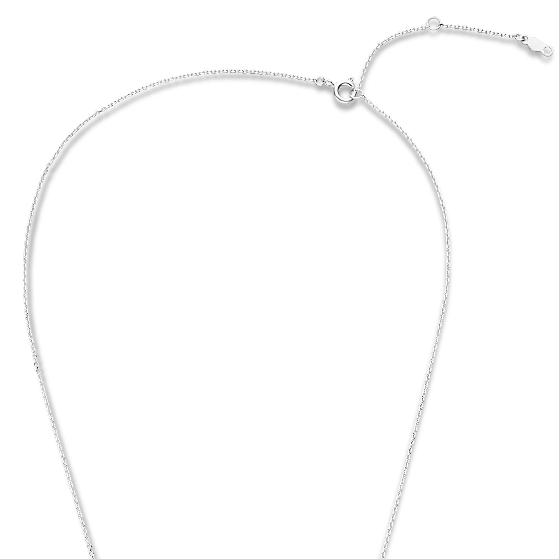 Violet Hamden Venus 925 Sterling Silver Necklace with Birthstone VH340009-JUL