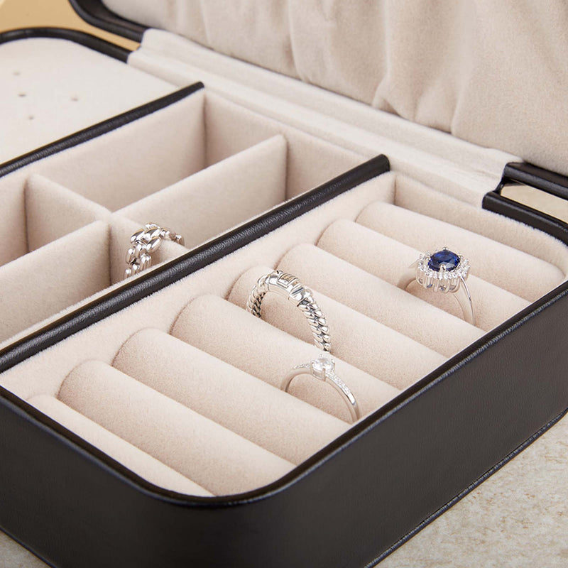 Brandfield Femmes Boîte à Bijoux Noir BFJB100403-zoom-