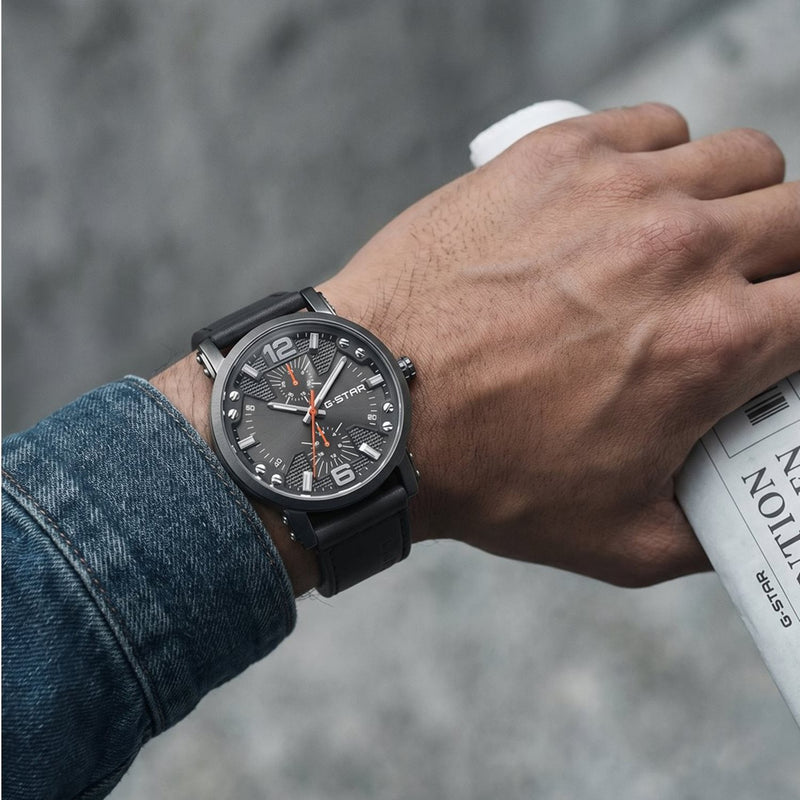 G-STAR Rovic Montre Homme Gunmetal GSW.509.02-zoom-