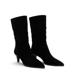 Isabel Bernard Vendôme Margot Black Suede Boots IB54005-101-37