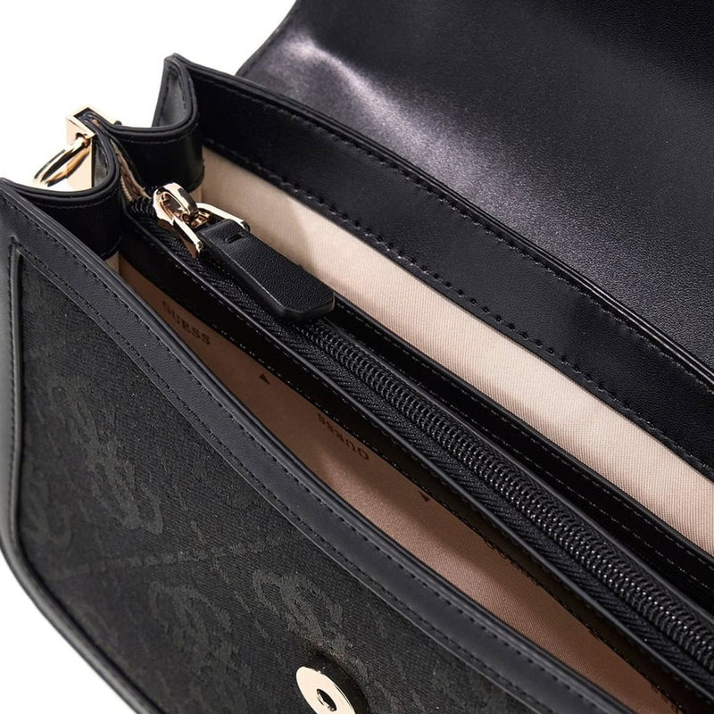 Guess Audrey Black Logo Sac Crossbody HWJG97-55210-BLO-zoom-