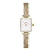 Daniel Wellington Quadro Mini Femmes Montre Or DW00100730