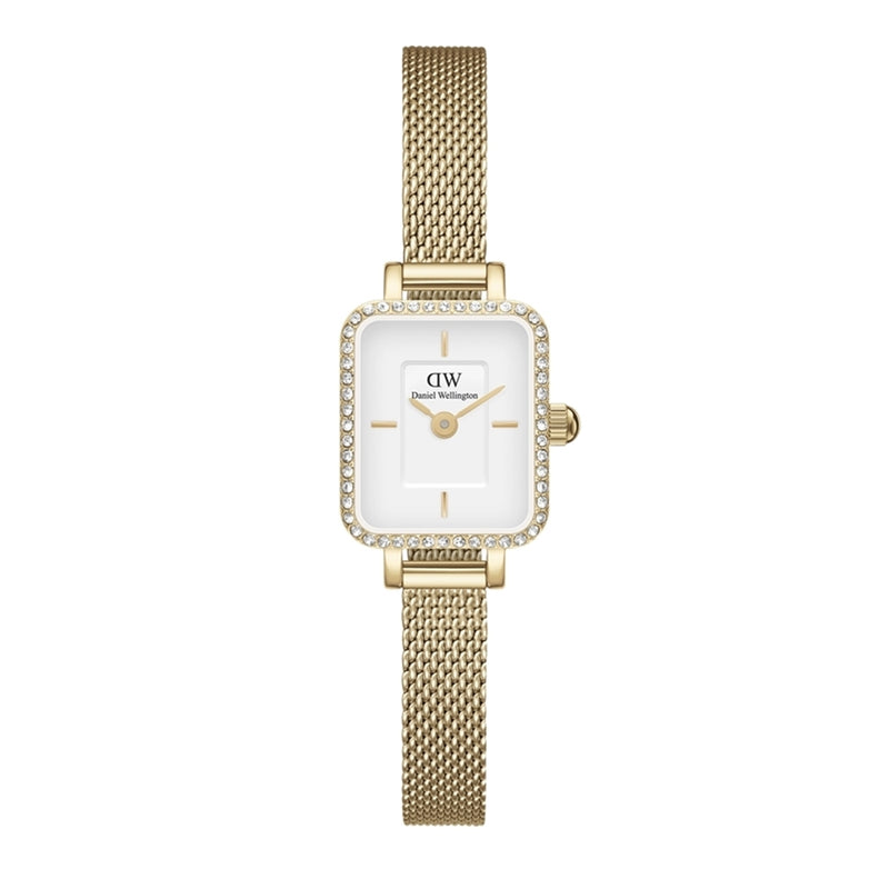 Daniel Wellington Quadro Mini Femmes Montre Or DW00100730-zoom-