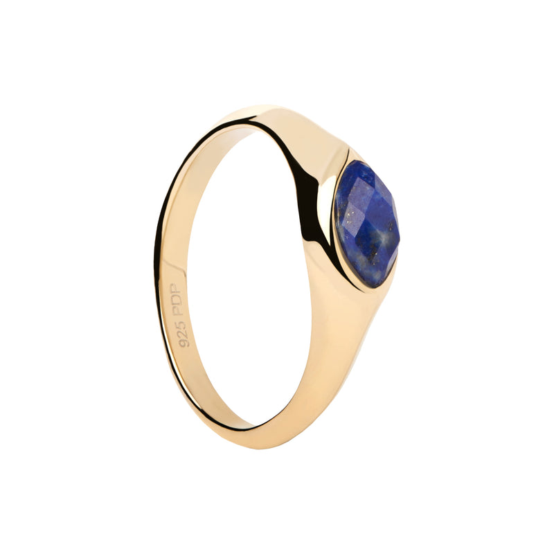 P D Paola Vanilla Femmes Bague Plaqué or 14 carats AN01-A49-16-zoom-