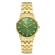 Parte Di Me Orologio montre ronde femme doré et vert PDM09046