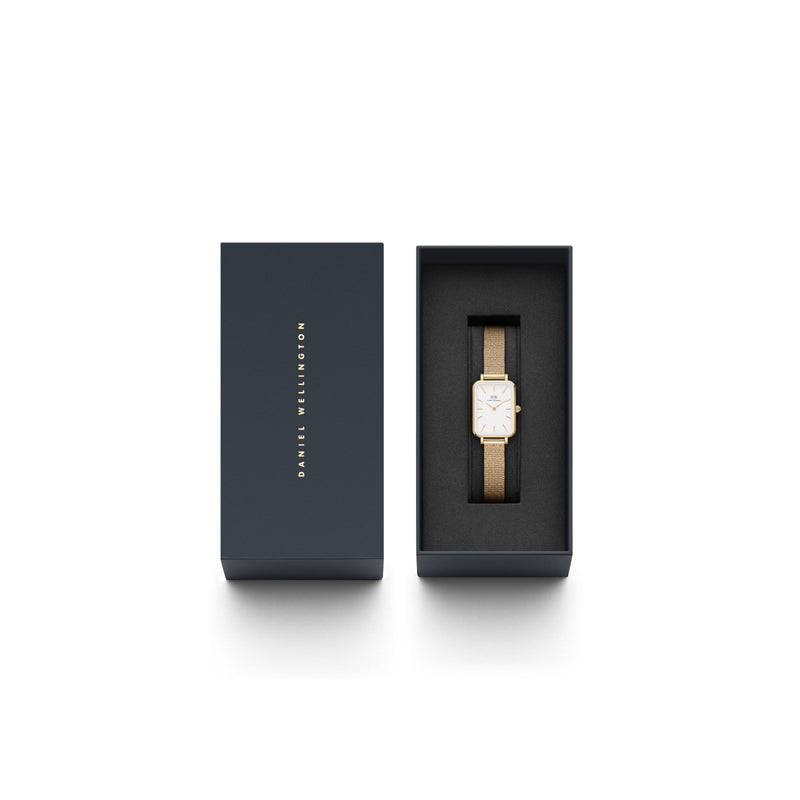 Daniel Wellington Quadro Gold Femmes Montre DW00100556-zoom-