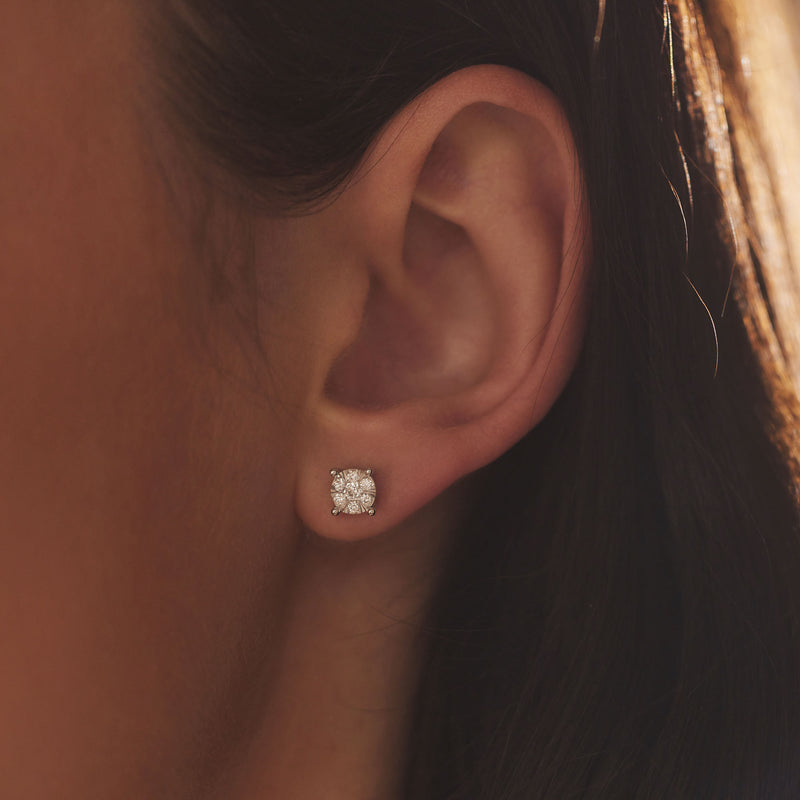 Isabel Bernard De la Paix Boucles d'oreilles Or blanc IBD360014-zoom-