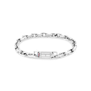 Tommy Hilfiger Acier Inoxydable Argenté Homme Bracelet Chaîne TJ2790715