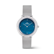 Daniel Wellington Crystalline Bezel Arctic Blu Mop Montre Femme DW00100825