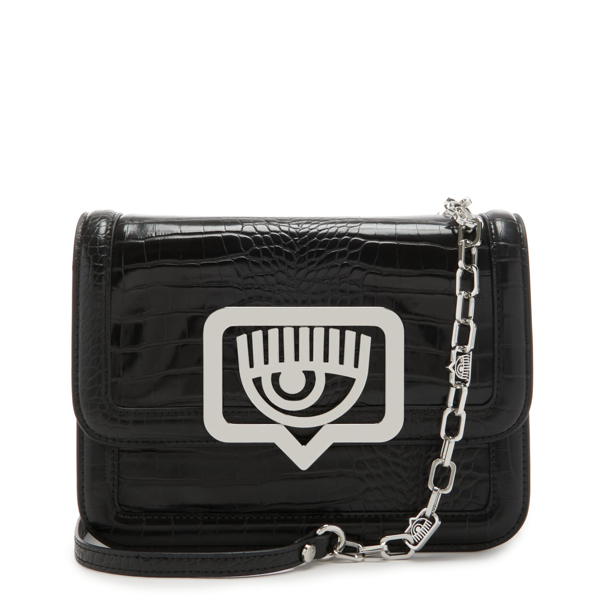Chiara Ferragni Eyelike Black Crossbody Bag 75SB4BB1-ZS728-899