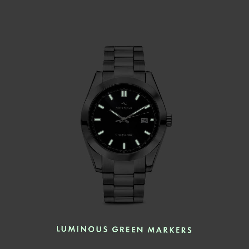 Mats Meier Grand Cornier Hommes Montre Argent MM00514-zoom-