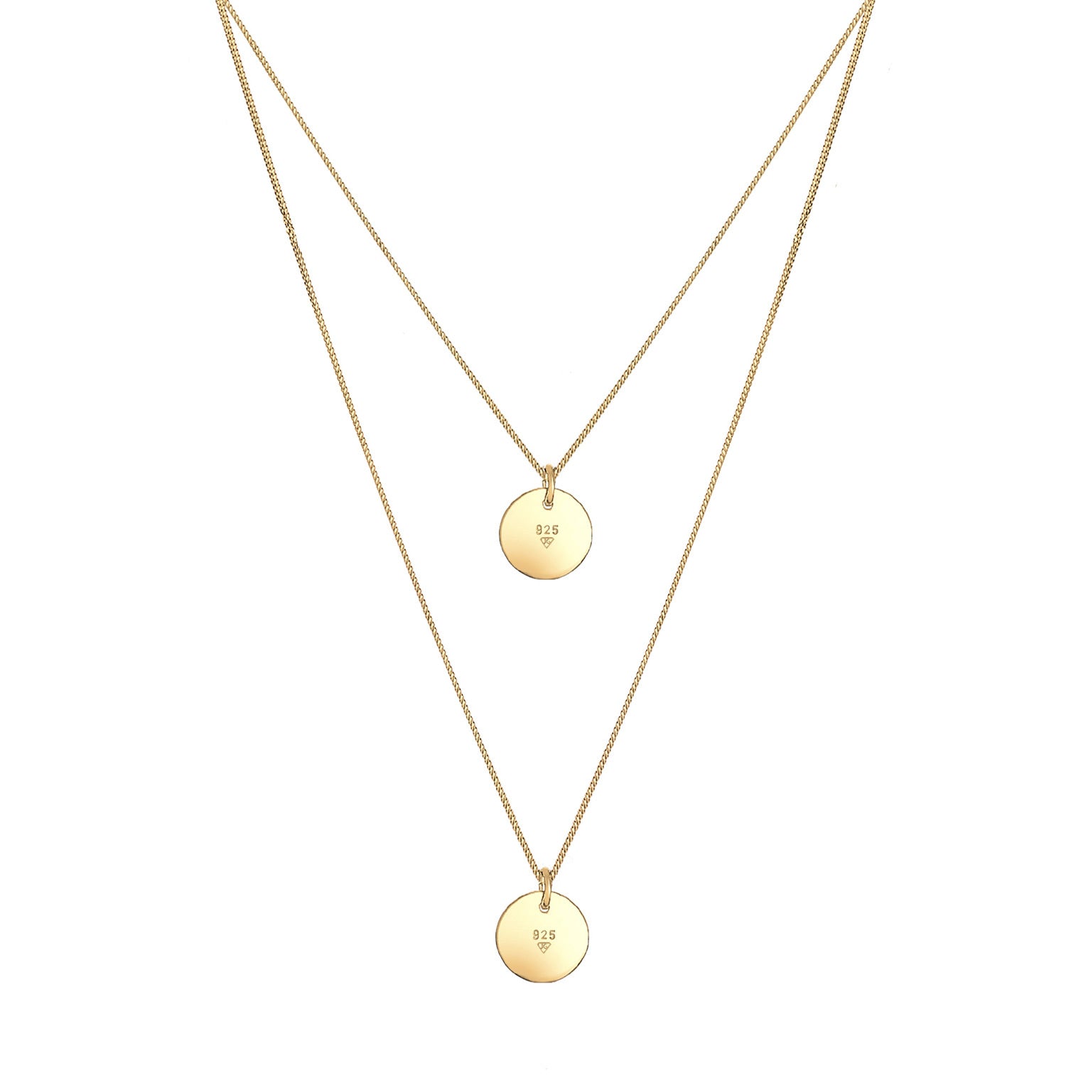 Elli 925 Sterling Silver Layered 2004-BF-0008012-001