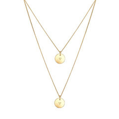 Elli 925 Sterling Silver Layered 2004-BF-0008012-001