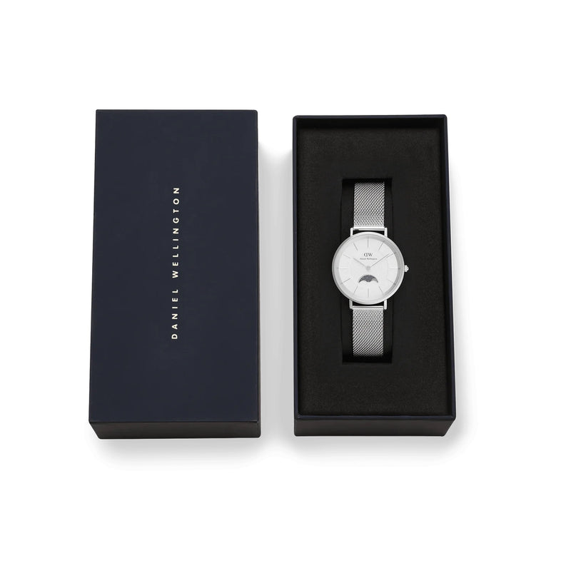 Daniel Wellington Petite Lune Montre Femme Petite Lune Argent DW00100772-zoom-