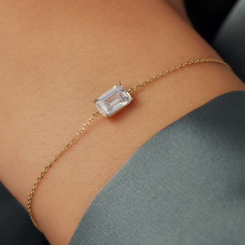 Beloro Jewels La Milano Colori Byanca 9 Karaat Armband BO320014-zoom-