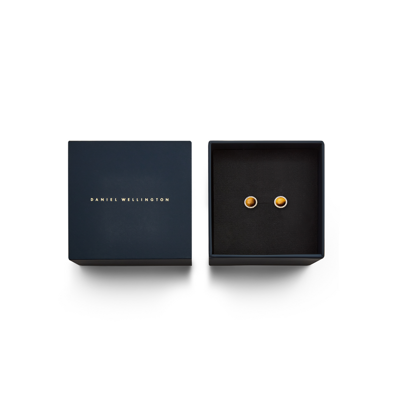 Daniel Wellington Audrey Tiger Eye Boucles d'oreilles DW00401409-zoom-