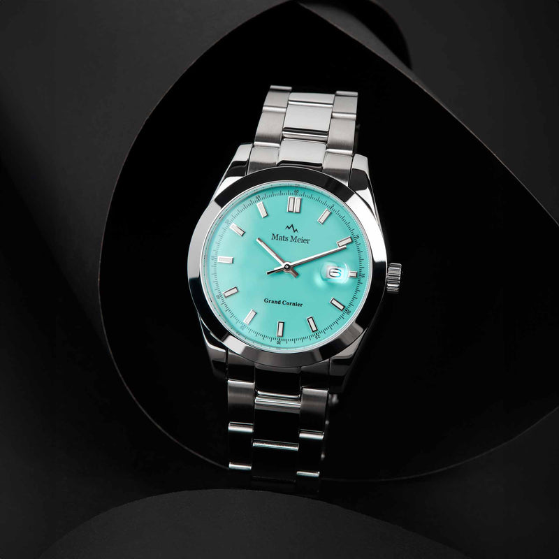 Mats Meier Grand Cornier Hommes Montre Argent MM00515-zoom-