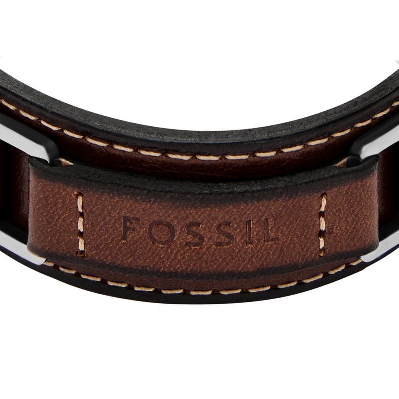 Fossil Machine Leather Bracelet JF04941040-zoom-