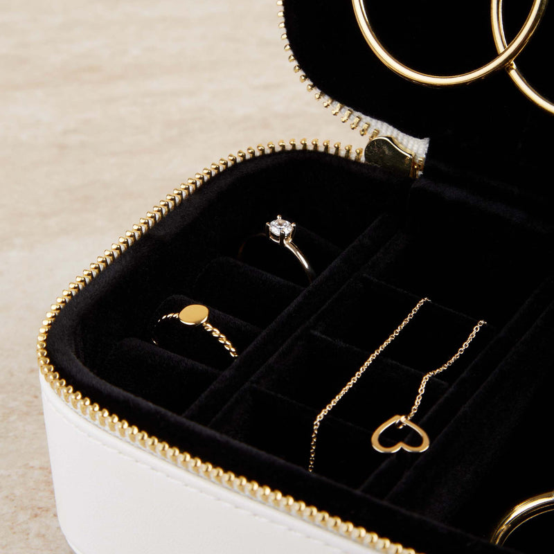 Brandfield Femmes Boîte à Bijoux Blanc BFJB100406-zoom-