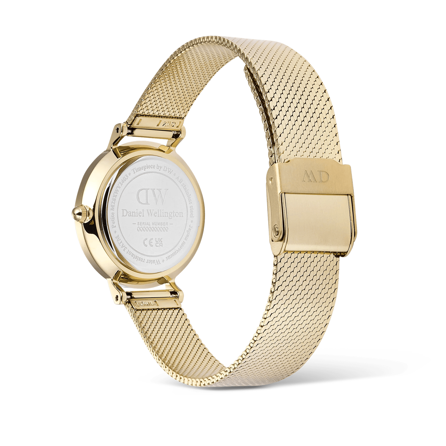 Daniel Wellington Petite&Quadro Mini Reflection Gold Women's Watch DW00100797