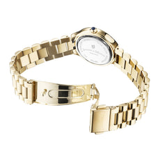 Jacques du Manoir Celine Gold-Coloured Stainless Steel Women's Watch JWL06004