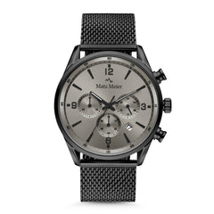 Mats Meier Grand Cornier Chronograph Men's Watch Gun Metal MM00136