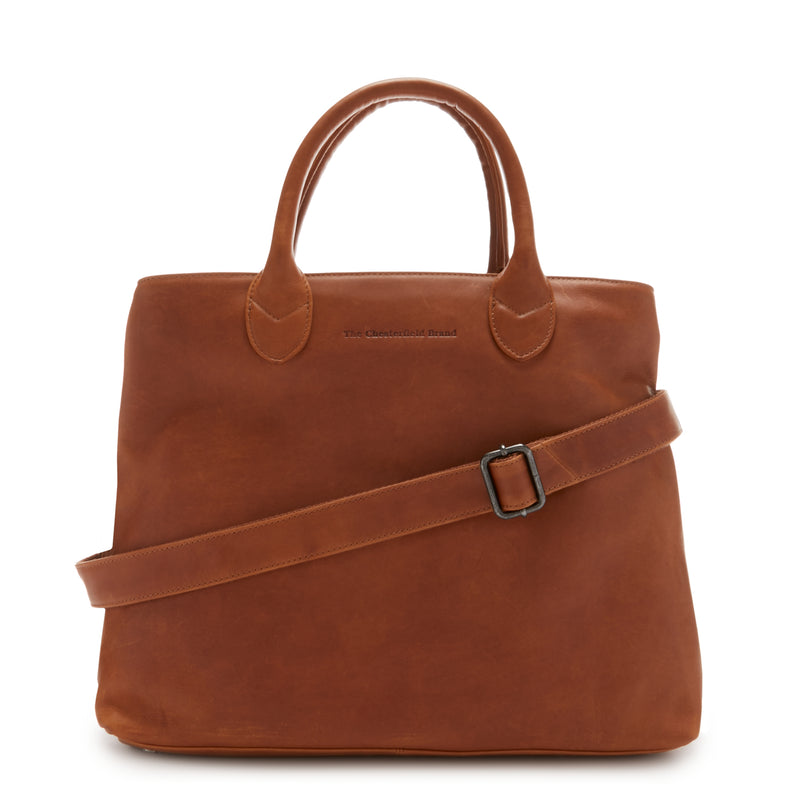 The Chesterfield Brand Passau Sac à Main Cognac C48.129831-zoom-