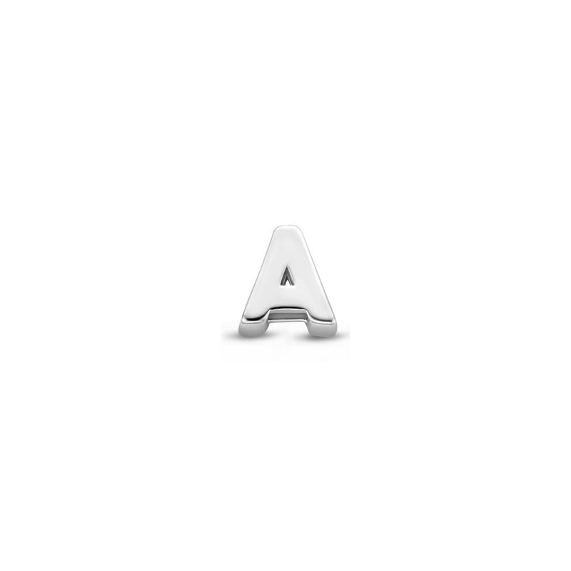 Selected Jewels Julie Chloé 925 sterling zilveren initial enkele oorbel SJ360031-A-zoom-
