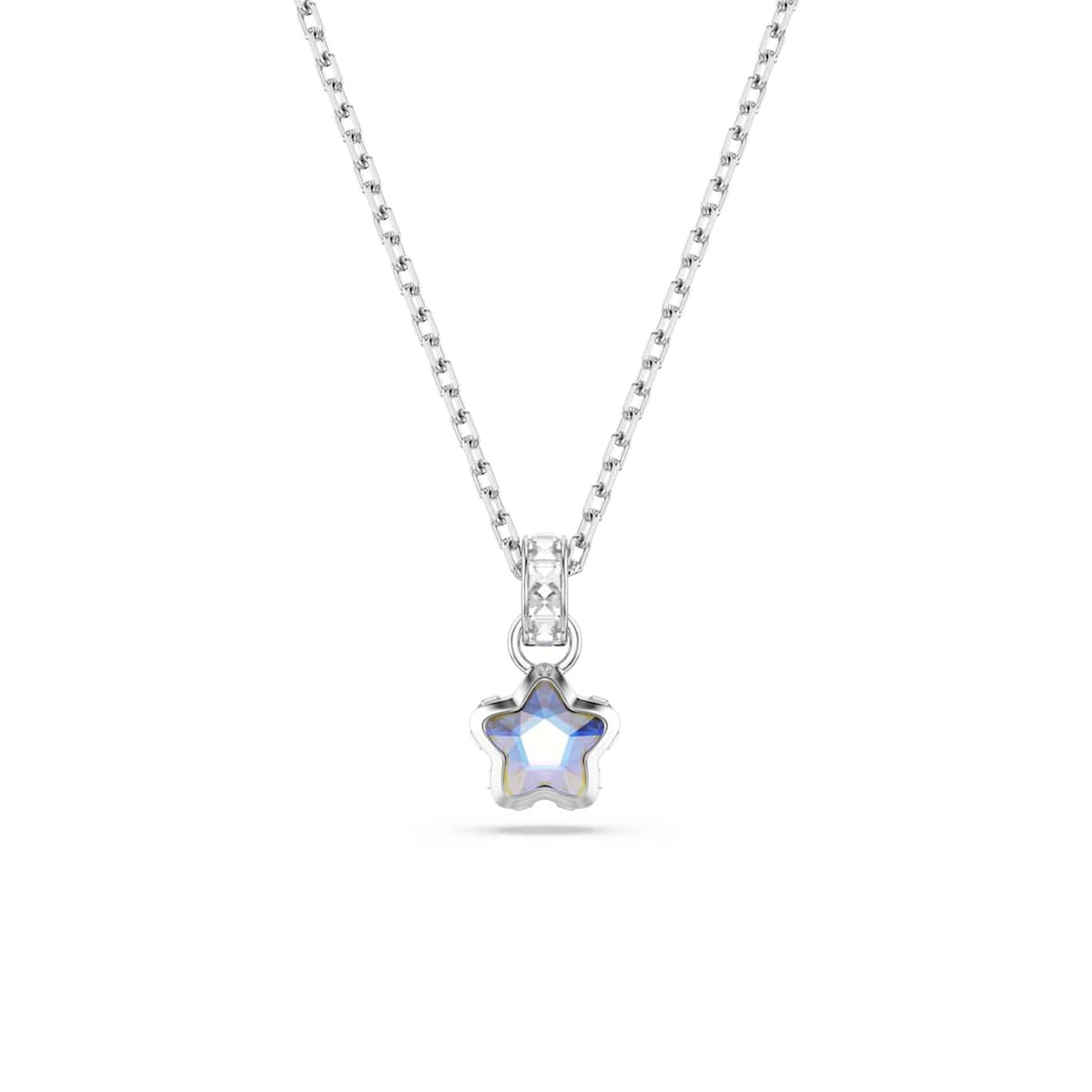 Swarovski Chroma Stars Silver-Tone Necklace 5759678