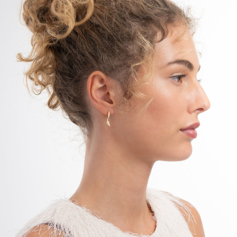 Isabel Bernard Monceau Femmes Créoles Or 14 carats IB360153-zoom-