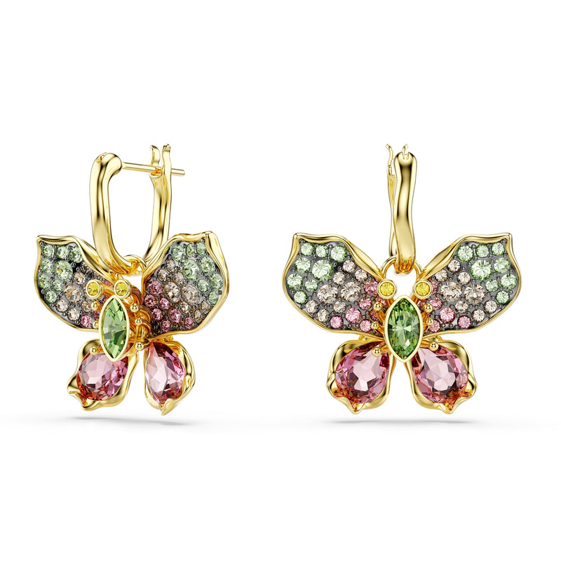 Swarovski Idylli Boucles d'oreilles papillon multicolores Idylli 5709953-zoom-
