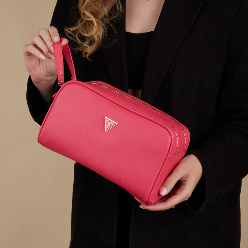 GUESS Femmes Trousse de Toilette Rouge PW1577-P3381-MAG-zoom-