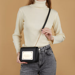 Love Moschino Black Crossbody Bag JC4357PP0IK1200A